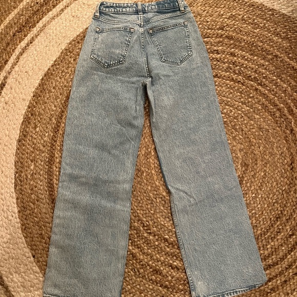Abercrombie & Fitch High Rise Blue Jeans - Picture 7 of 8